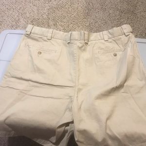 HB flatfront khaki shorts